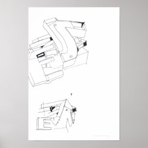 Pôster Jogos do Edifício Jeux de Construção Desenho 2 P