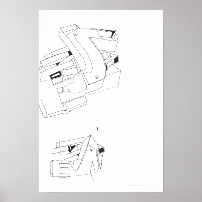 Pôster Jogos do Edifício Jeux de Construção Desenho 2 P (Frente)