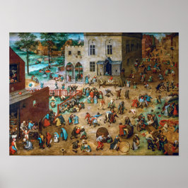 Poster Jogos Infantis | Pieter Bruegel, o Velho |
