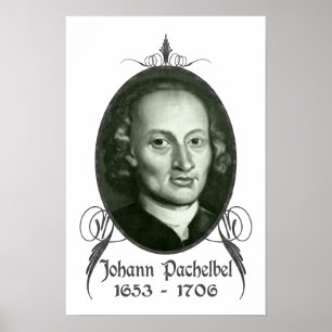 Pôster Johann Pachelbel