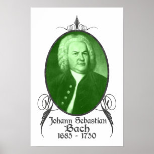 Pôster Johann Sebastian Bach