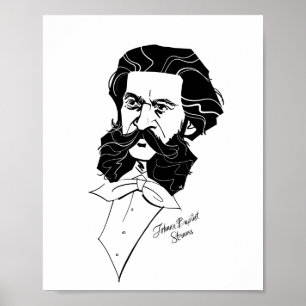 Poster Johann Strauss Jr.