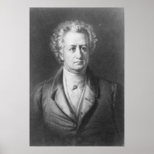 Poster Johann Wolfgang Goethe