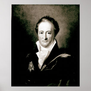 Pôster Johann Wolfgang Goethe