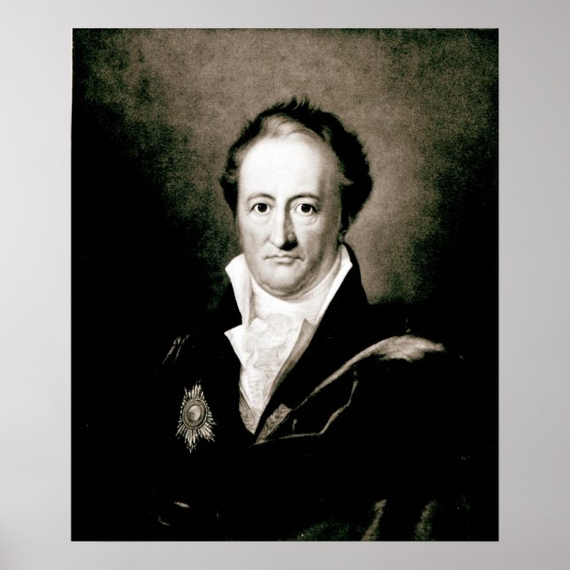 Pôster Johann Wolfgang Goethe (Frente)