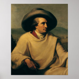 Poster Johann Wolfgang von Goethe