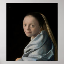 Johannes Vermeer - Estudo de uma Jovem Mulher