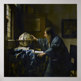 Poster Johannes Vermeer - O Astrônomo