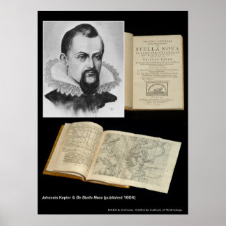 Poster Johannis Kepler & De Stella Nova