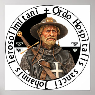 Pôster Johanniter cavaleiro