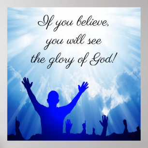 Poster John 11:40