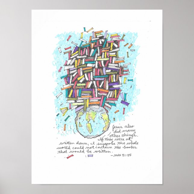 POSTER JOHN 21:25 (Frente)