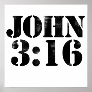 Poster John 3:16