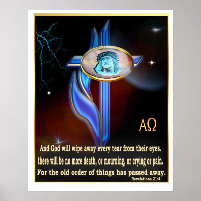 Pôster John 3:16 (Frente)
