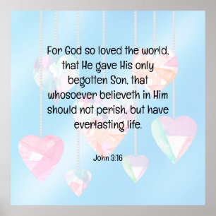 Poster John 3:16