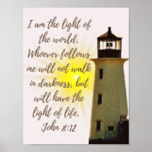 John 8:12 com Farol