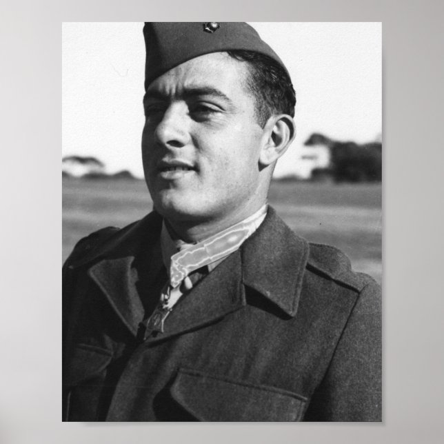 Poster John Basilone Portrait (Frente)