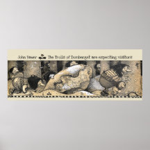 John Bauer Domberget Troll esperando convidados CC