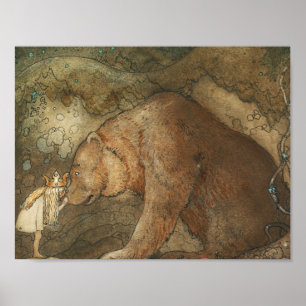 Pôster John Bauer - Pobre Basse