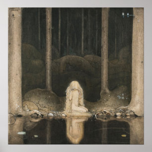 Poster John Bauer - princesa Tavstarr