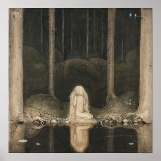 Poster John Bauer - princesa Tavstarr