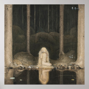 Poster John Bauer Tuvstarr CC0020 Larger