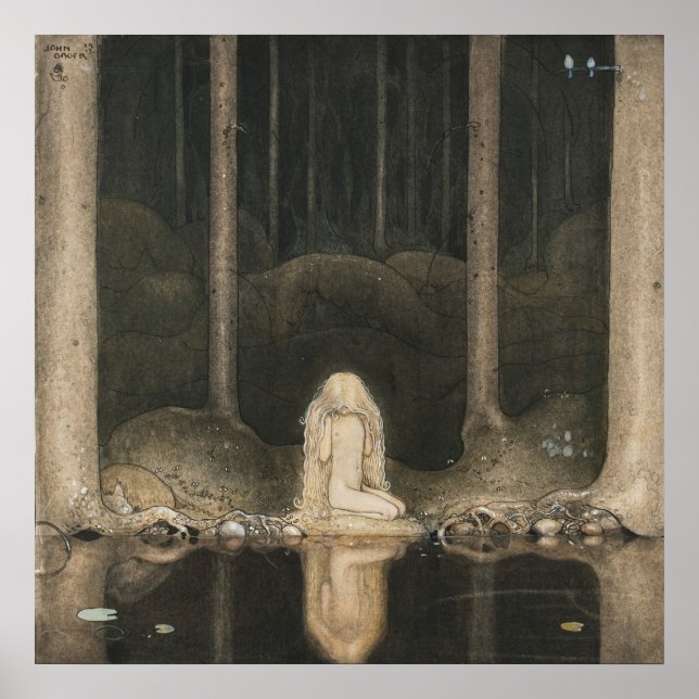 Pôster John Bauer Tuvstarr CC0789 Medium (Frente)