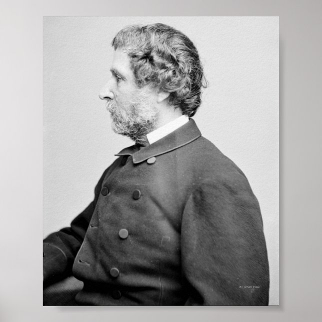 Pôster John C. Freemont "The Great Pathfinder" (Frente)