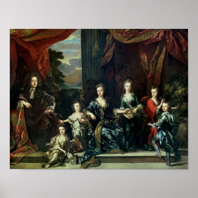 Poster John Churchill 1rua Duque de Marlborough (Frente)