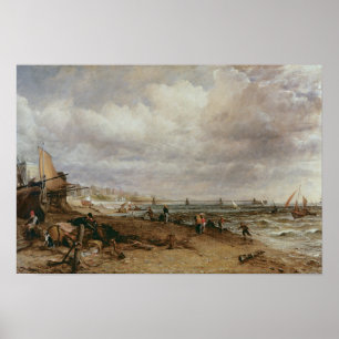 Poster John Constable Cais Marinhos e Cais Antigos