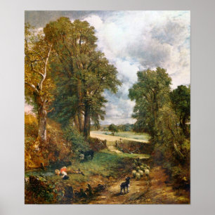 Pôster John Constable - o campo de milho de 1826
