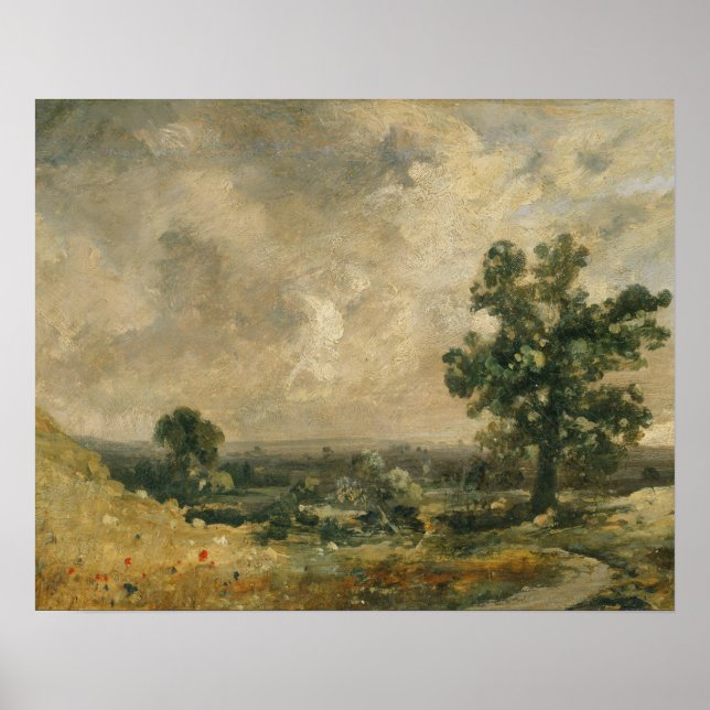 Pôster John Constable - Paisagem Inglesa (Frente)
