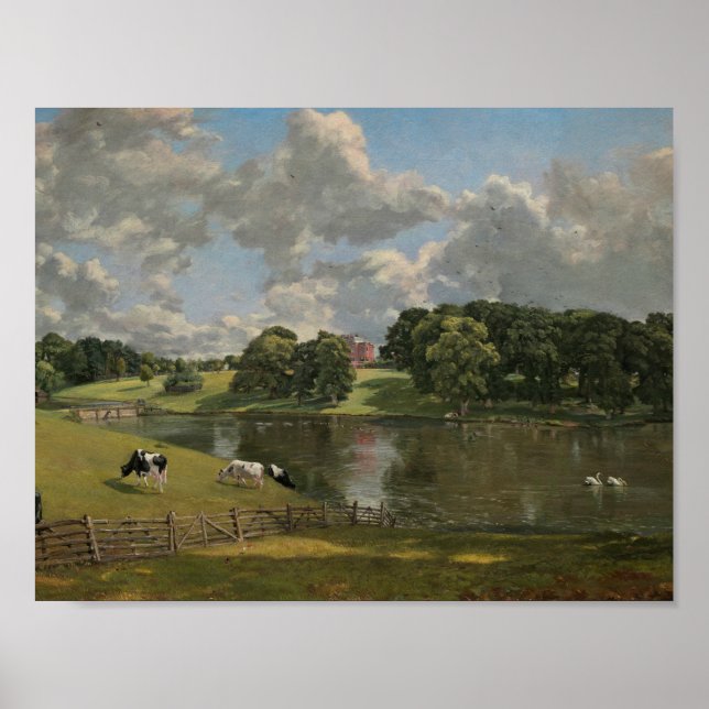 Poster John Constable - Parque Wivenhoe, Essex (Frente)