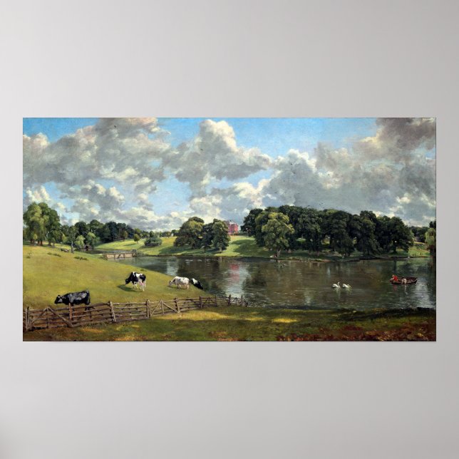Poster John Constable Wivenhoe Park, Essex (Frente)