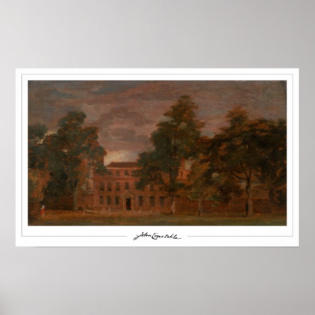 Poster John Constable Zedign Cartaz de Arte #30 (Frente)