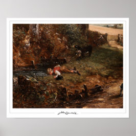 Poster John Constable Zedign Cartaz de Arte #391-2
