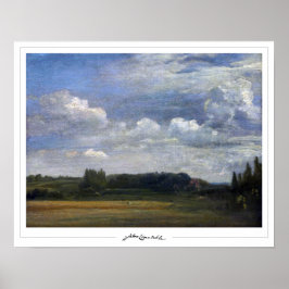 Poster John Constable Zedign Cartaz de Arte #396-2