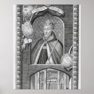 Pôster John de magriço, duque de Lancaster (1340-99) ap