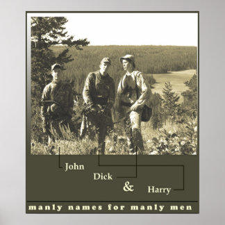 Poster John Dick e Harry