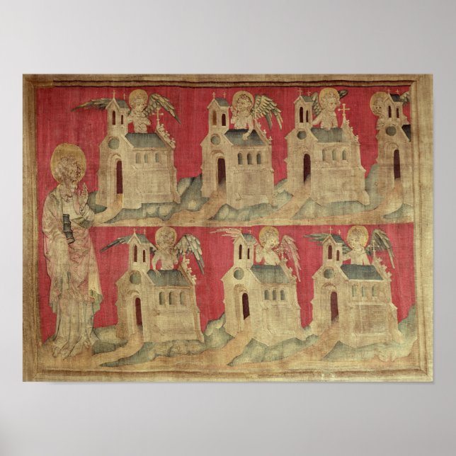 Pôster John e as Sete Igrejas da Ásia (Frente)