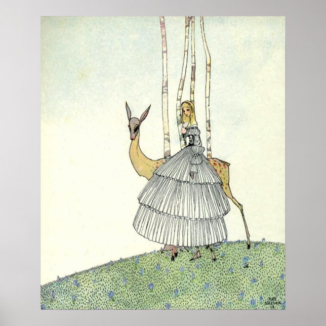 Poster John e os Fantasmas de Kay Nielsen (Frente)