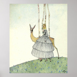 Poster John e os fantasmas por Kay Nielsen