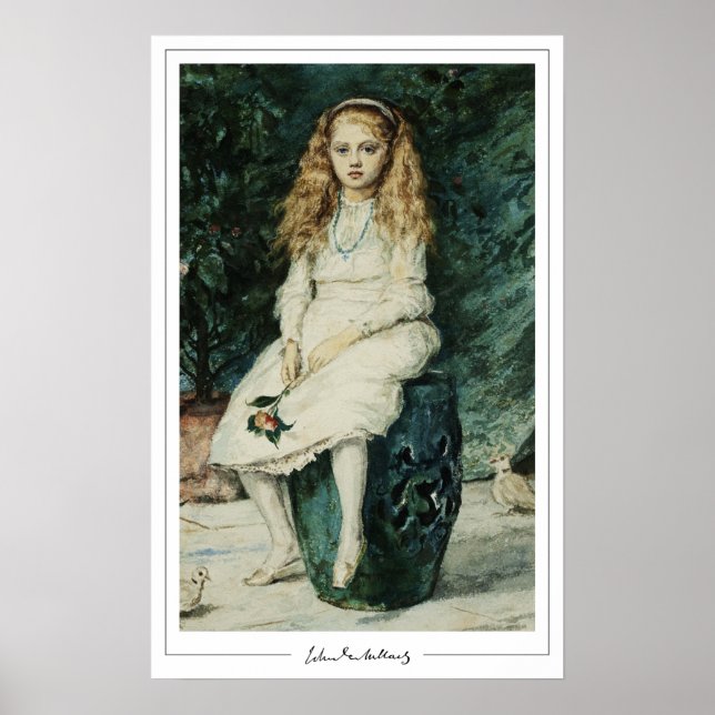 Poster John Everett Millais Cartaz de Arte Zedign #288 (Frente)