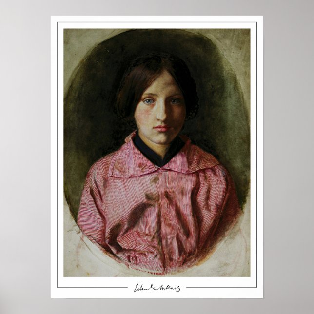Poster John Everett Millais Zedign Cartaz de Arte #298 (Frente)