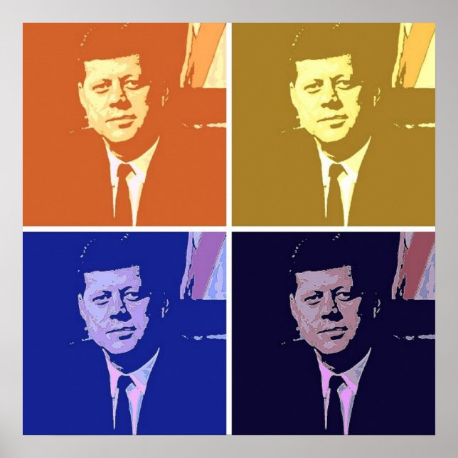 Pôster John F Kennedy (Frente)