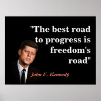 John F. Kennedy Cita A Liberdade