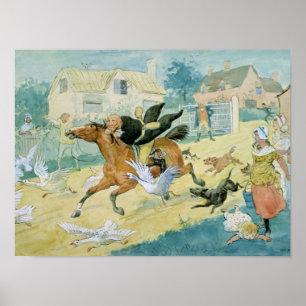 Pôster John Gilpin dirigindo-se a Edmonton