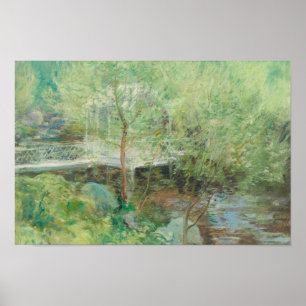 Poster John Henry Twachtman - A Ponte Branca