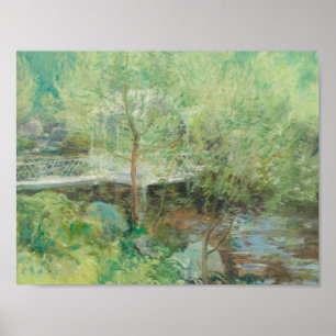 Poster John Henry Twachtman - A Ponte Branca
