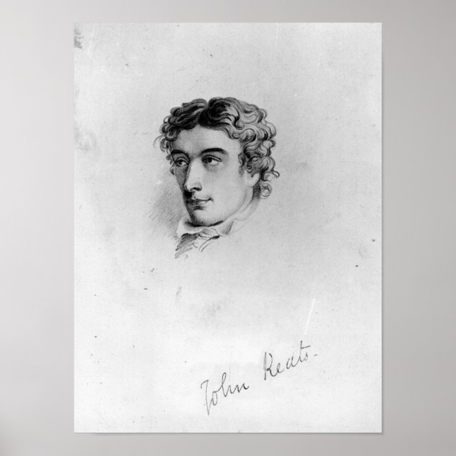 Pôster John Keats (Frente)